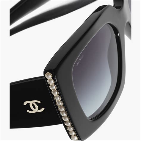 chanel sunglasses black & brown|Women's Designer CHANEL Sunglasses .